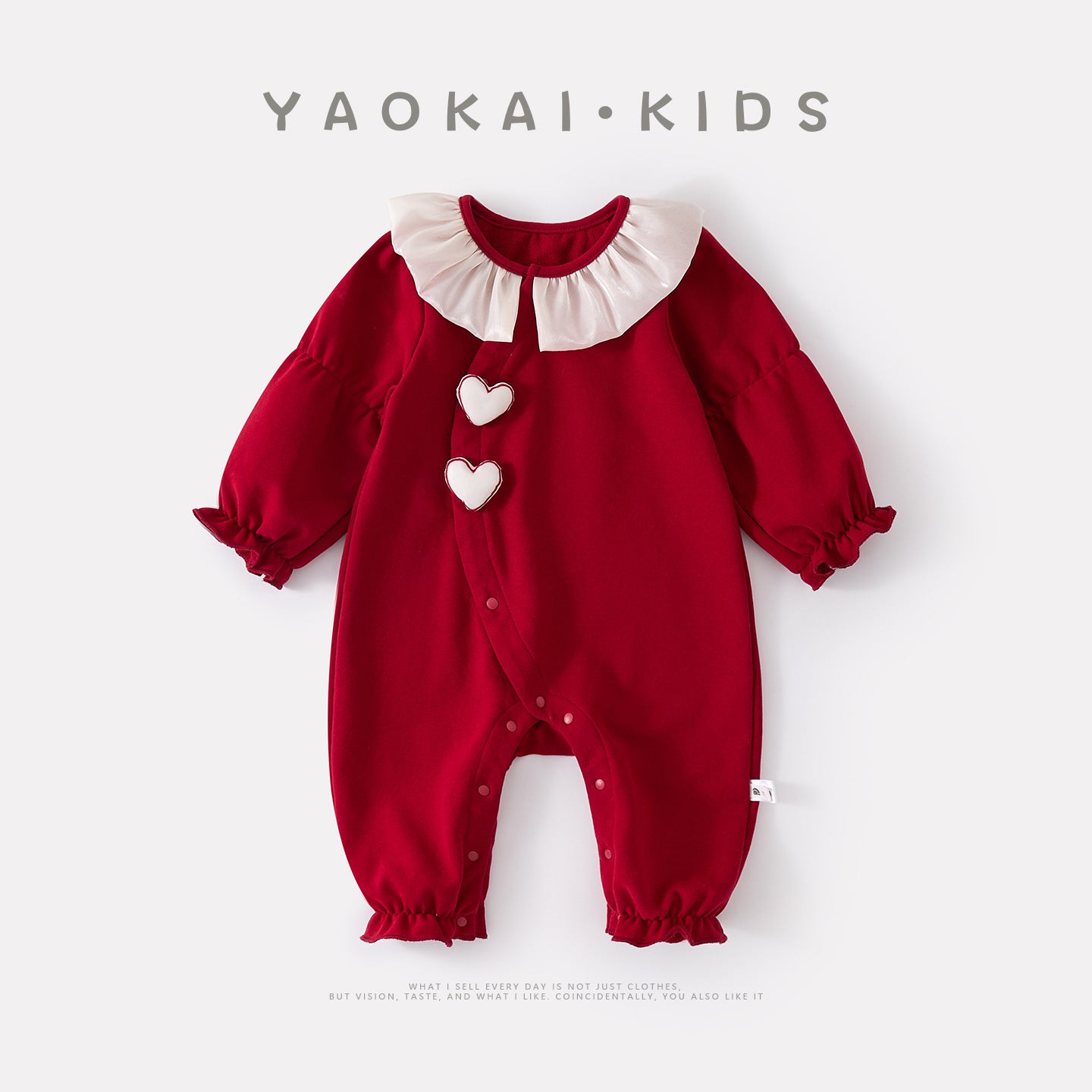 Stylish Patchwork Bodysuit for Newborns, Long Sleeve Crawling Suit