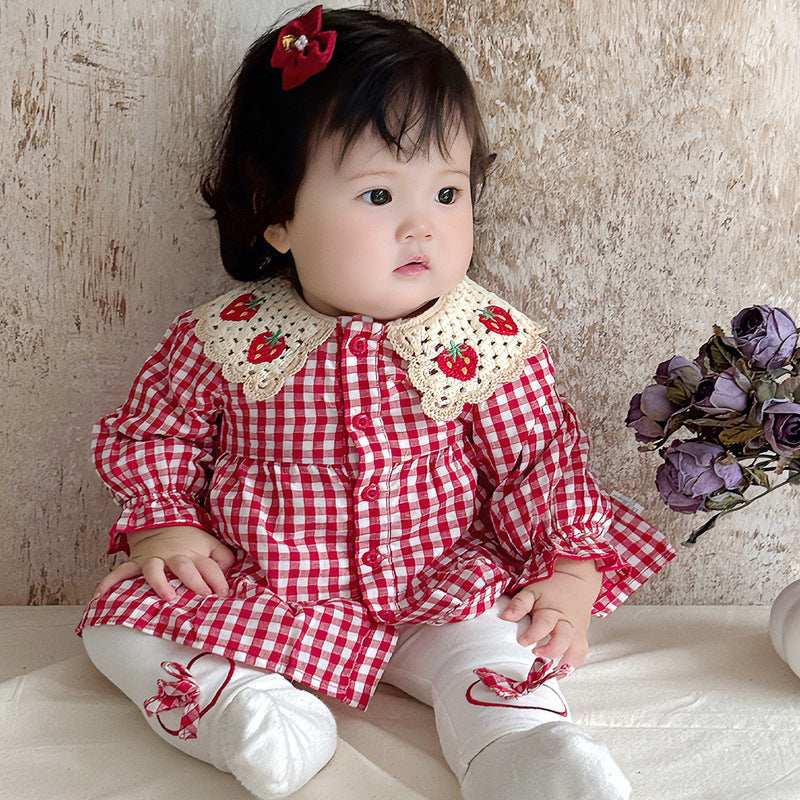 Cute Princess Style Baby Separates Set Fashionable Two-Piece Outfit for Girls