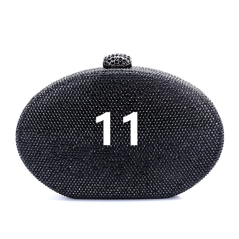 Crystal bag can be used for crossbody carrying, suitable for party and wedding gift bags