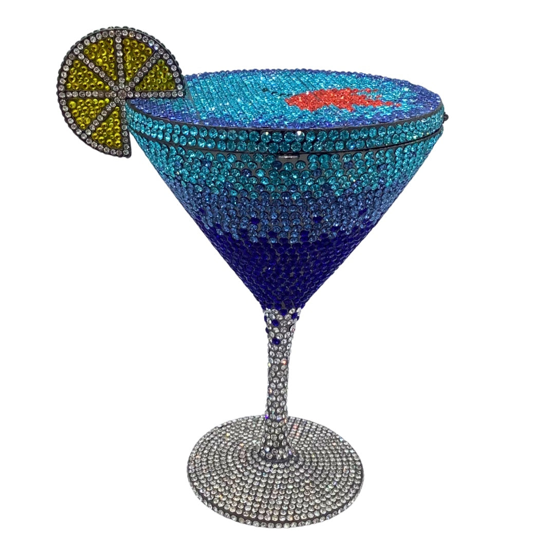Cocktail Tall Cup Diamond studded Banquet Bag Handheld Women's Bag New