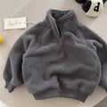 Baby embroidery pullover sweater children's hoodie