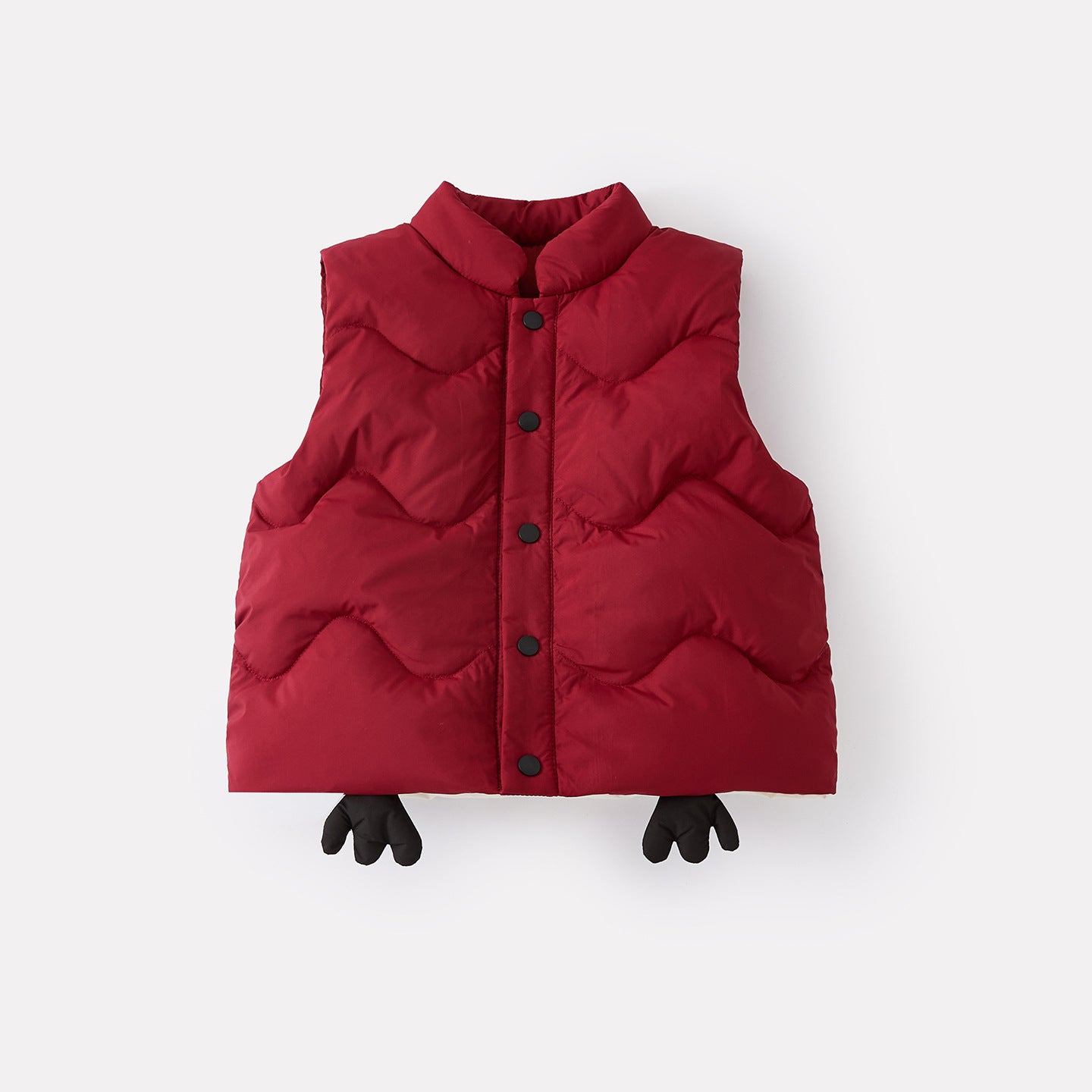 Thickened Vest Set for Toddlers and Babies, Boys' Outerwear with Fleece Hoodie and Pants
