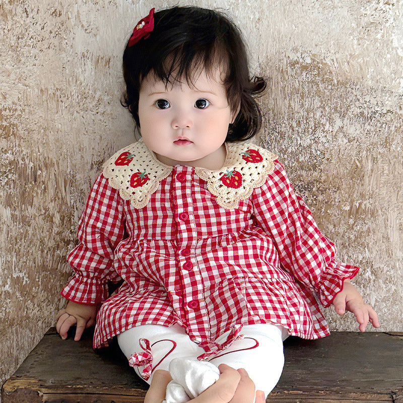 Cute Princess Style Baby Separates Set Fashionable Two-Piece Outfit for Girls
